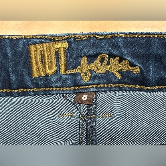 👖Women’s Kut from the Kloth Meryl Highrise Bootcut Jeans Size 8 - Picture 4 of 13